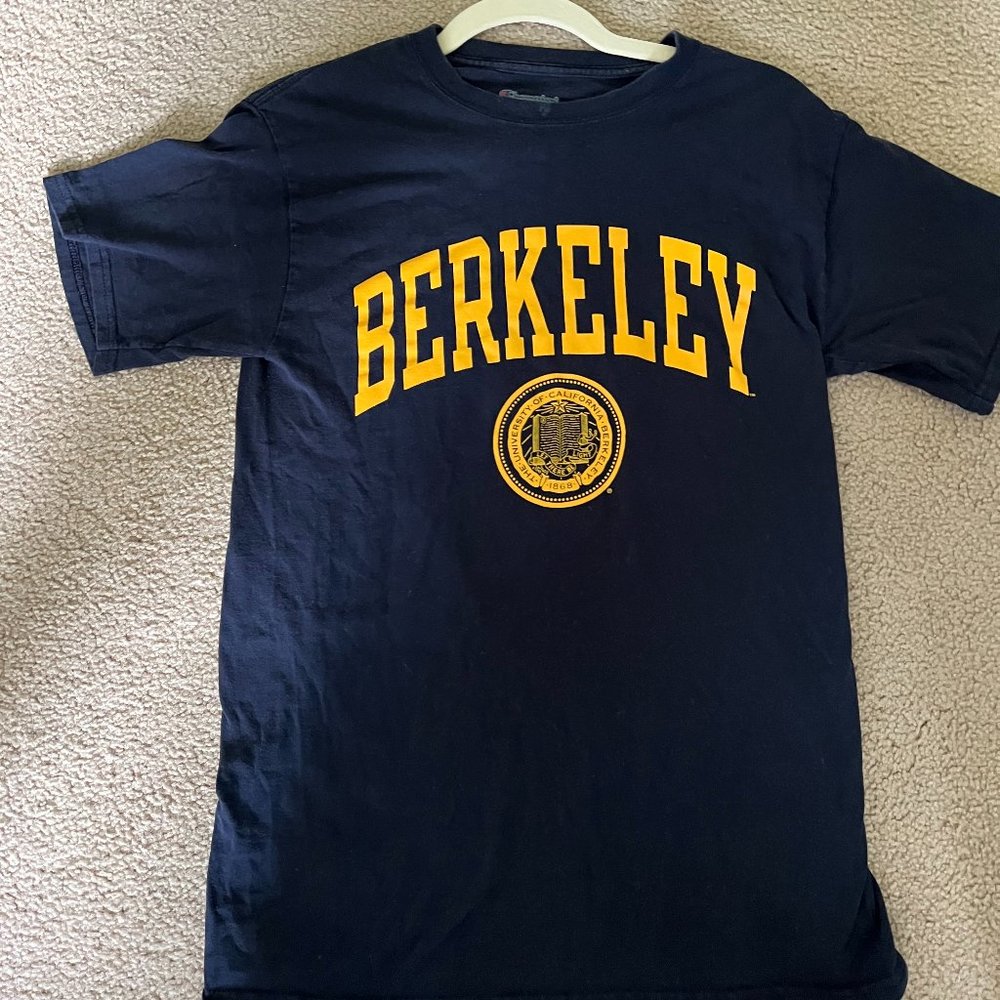 UC Berkeley Navy T-Shirt, Champion brand
